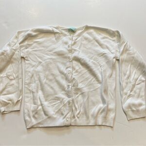 JULIUS BERGER Cotton Cashmere Toddler Girl Cardigan